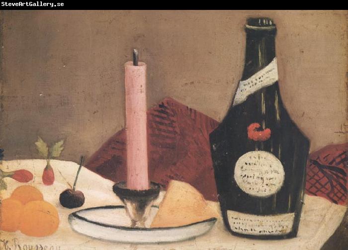 Henri Rousseau The Pink Candle